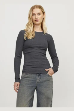 Jxfreya Str Ls Rib Tee