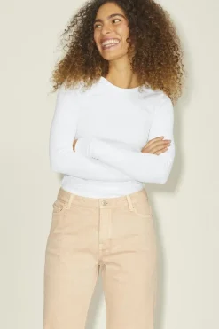 Jxfreya Str Ls Rib Tee