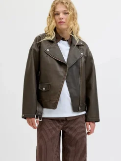 Jxfrida Washed Biker Jkt Sn