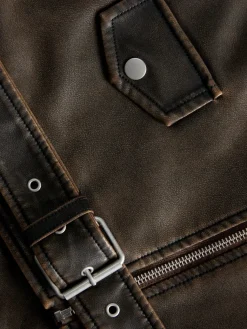 Jxfrida Washed Biker Jkt Sn