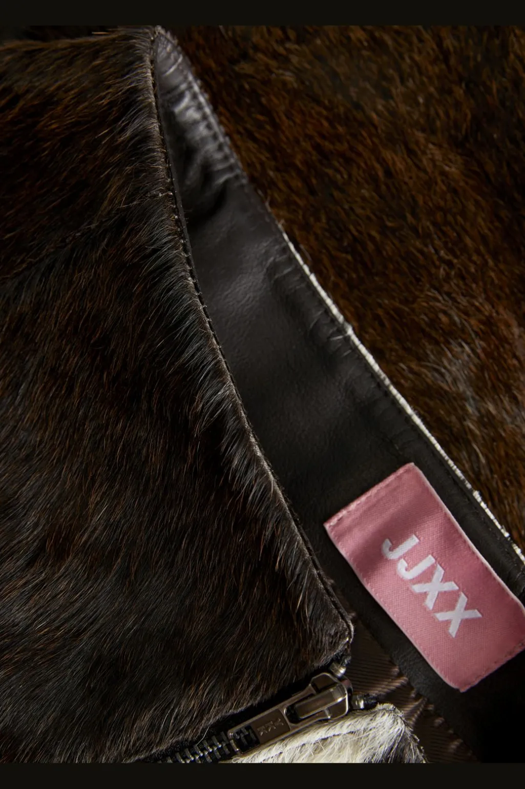 Jxhannah Cow Leather Short Skirt