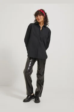 Jxjamie Ls Relaxed Poplin Shirt