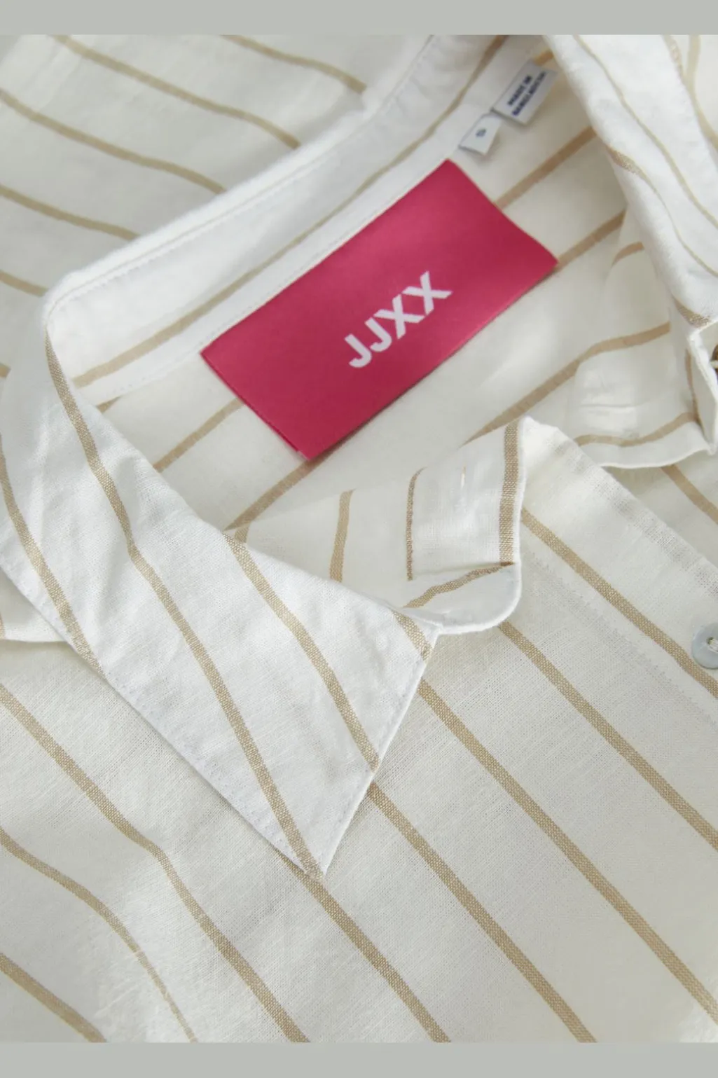 Jxjamie Ls Rlx Linen Blend Shirt Sn