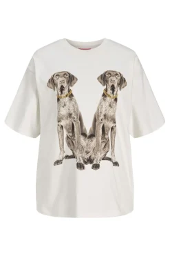 Jxolivia Loose Print Ss Tee