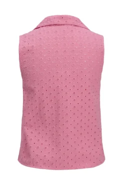 Jxselma Broderie Anglaise Zip Top