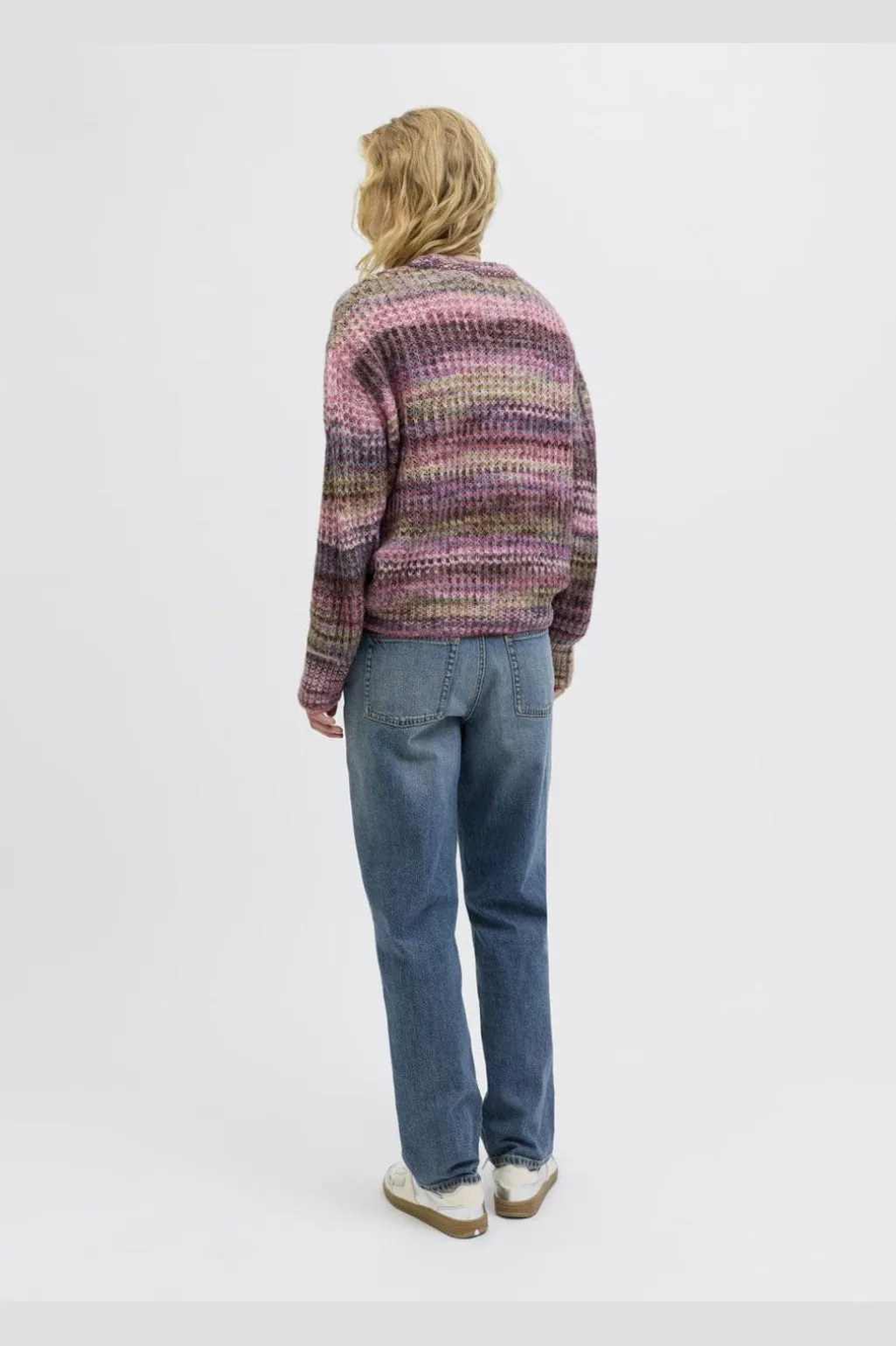 Jxsimone Space Dye Crew Neck Knit Sn