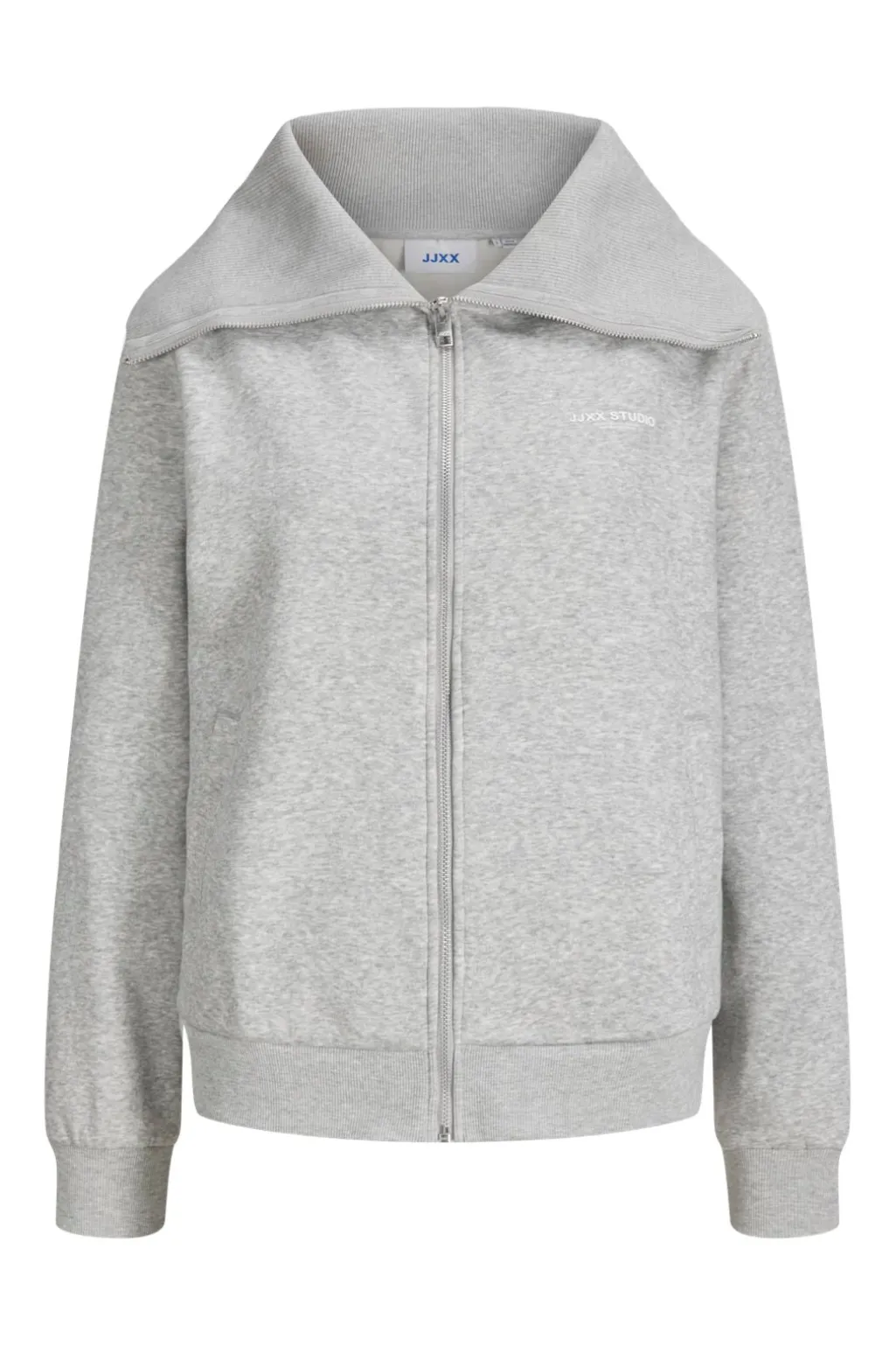 Jxstudio Vesterbro Flat Knit Zip Swt Sn