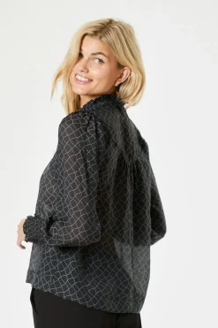 Karia Illusion Blouse