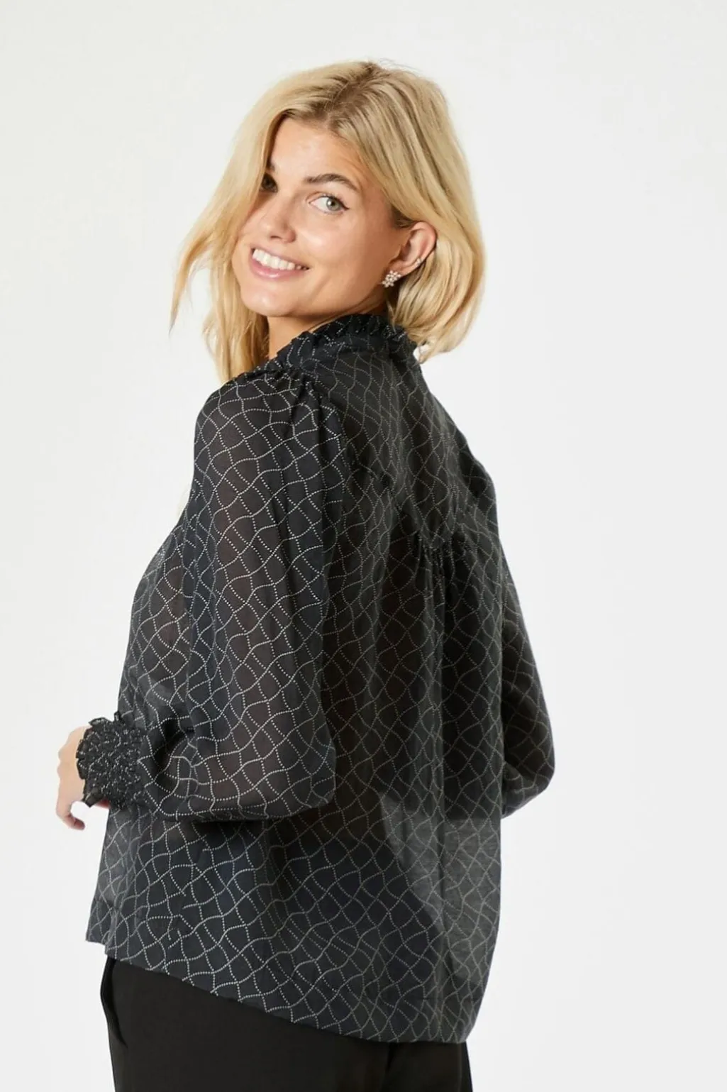 Karia Illusion Blouse