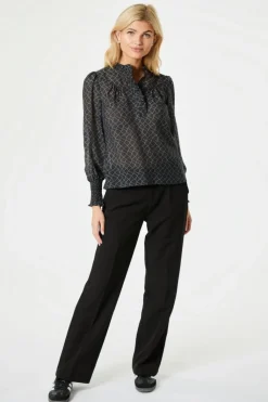 Karia Illusion Blouse