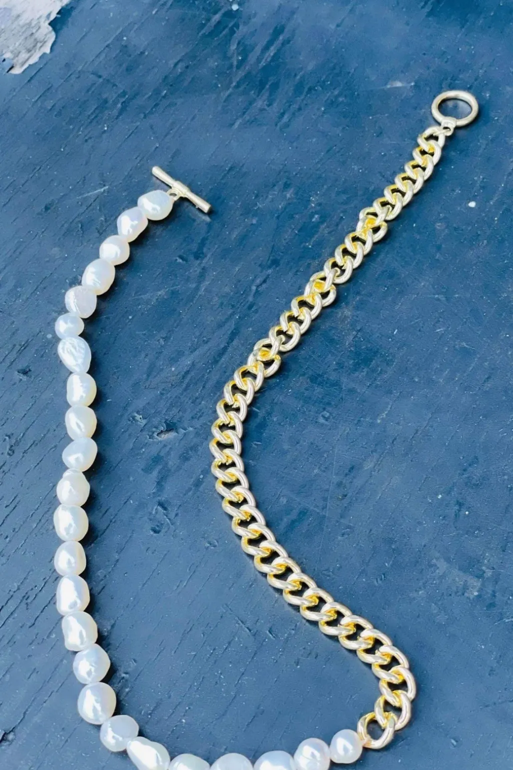 Kæde Perler & Forgyldt