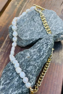 Kæde Perler & Forgyldt