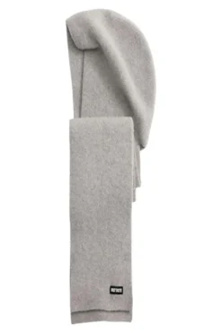 Knit Hood Scarf 115260039