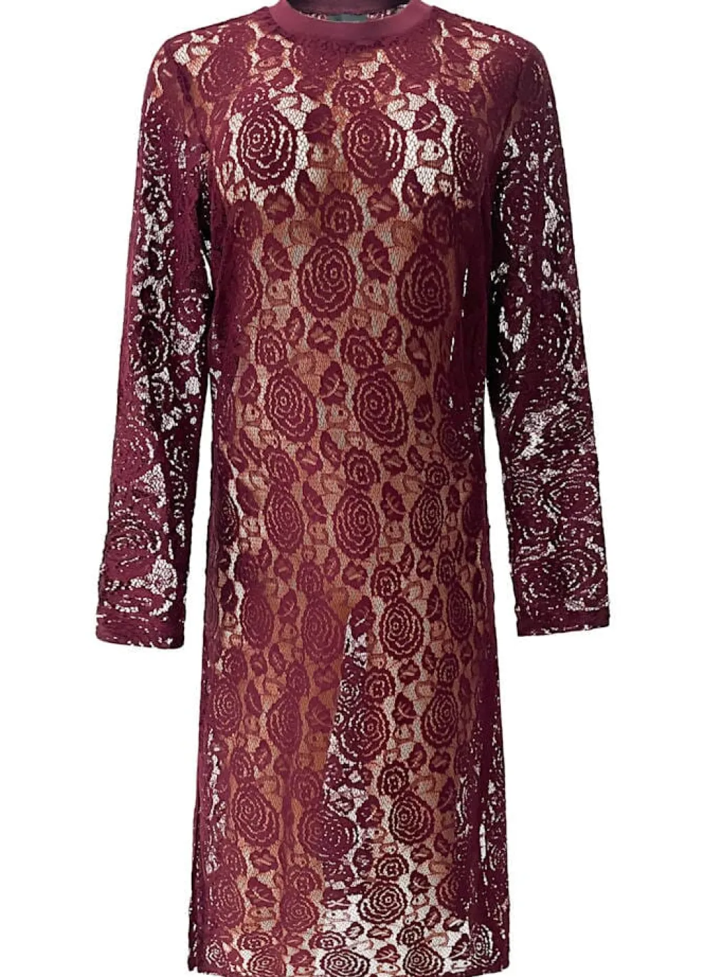 Lacy Ls Long Dress 22272