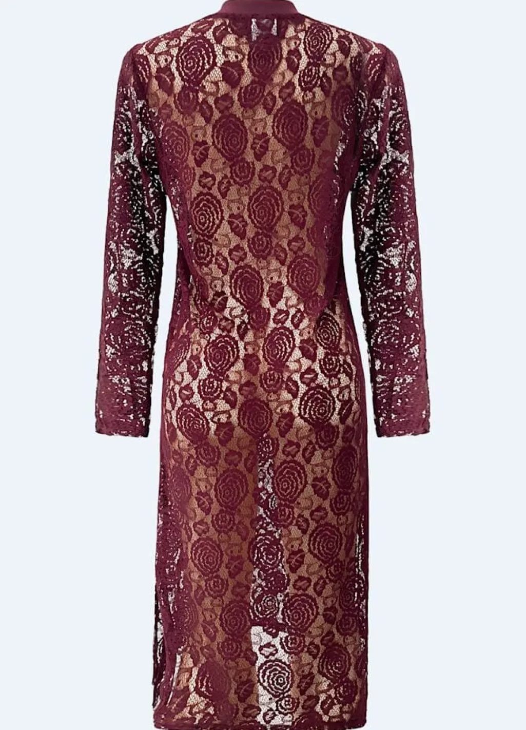 Lacy Ls Long Dress 22272