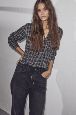 Lami Crop String Tie Jeans HL10064