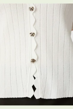 Larifa Stitch Knit Tee 165311