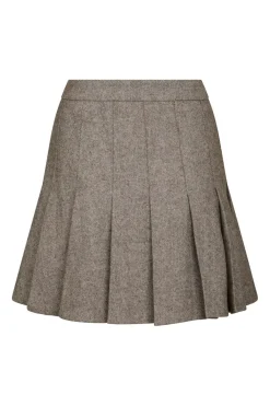 Laurina Herringbone Skirt 165879