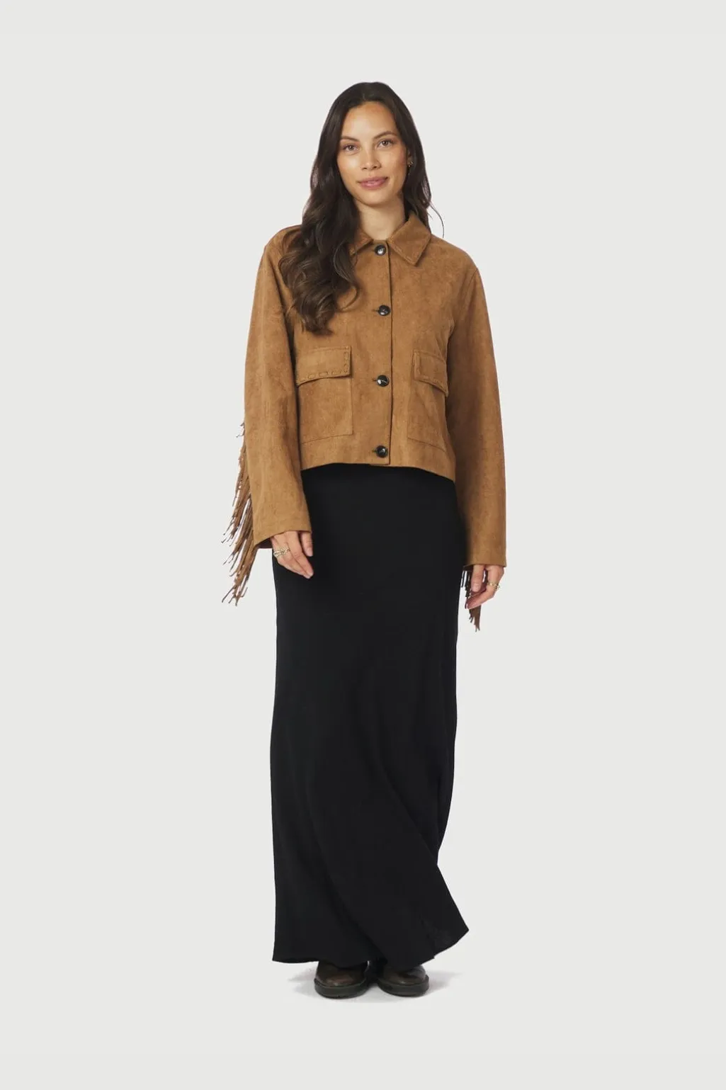 Lauron Faux Suede Jacket 165915