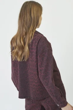 Leocc Denim Crop Shirt 35931