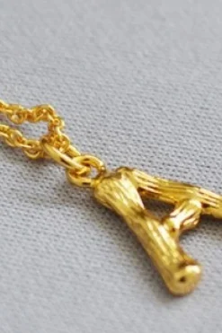 Letter Rustik Necklace