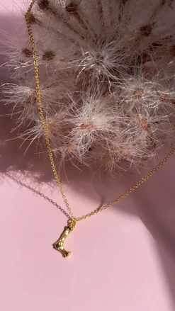 Letter Rustik Necklace