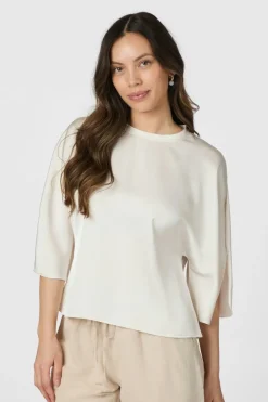 Liora Heavy Sateen Blouse 165567