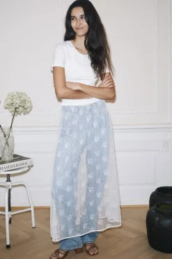 Loreta Lace Sequins Skirt 164611