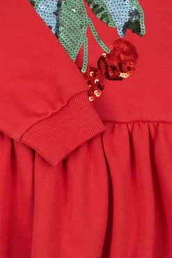 Lou Sequin Sweat Dress Ocs Ks103864