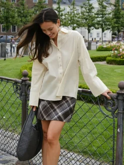 Lunna Check Skirt 165705