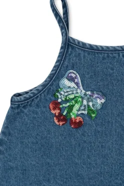 Magot Sequin Strap Dress Gots Ks103891