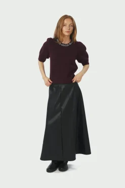 Maia Stone Knit Blouse 162914