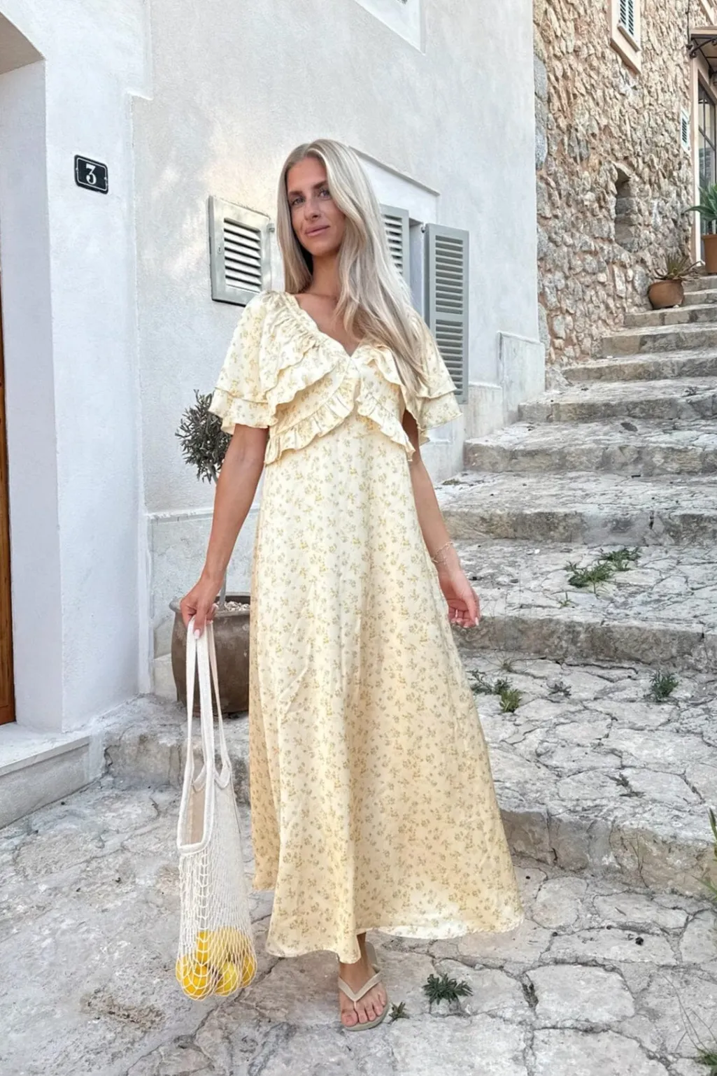 Marthaic Maxi Dress A23935