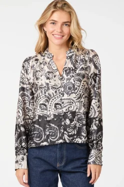 Massima Deco Paisley Blouse 164308
