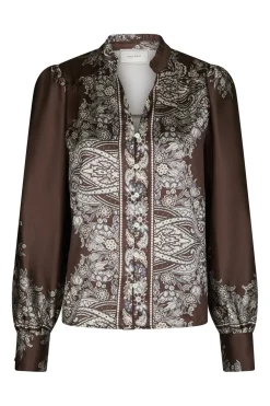 Massima Paisley Border Blouse 160960