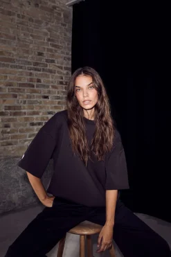 Maxi Split Ss Logo Sweat HL10461