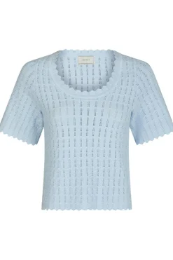 Meiko Solid Knit Blouse 164706