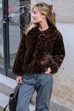 Melodie Leo Faux Fur Jacket