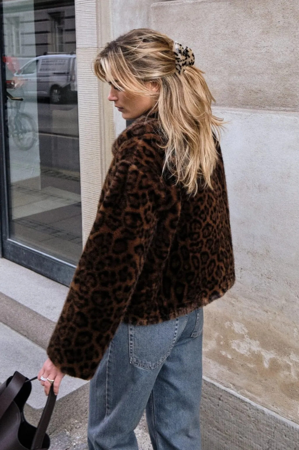 Melodie Leo Faux Fur Jacket
