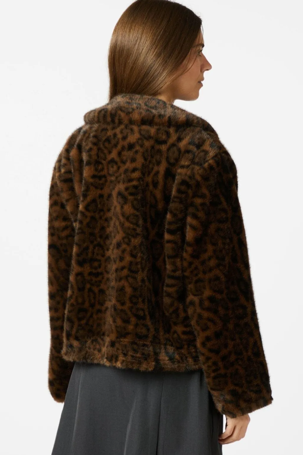 Melodie Leo Faux Fur Jacket