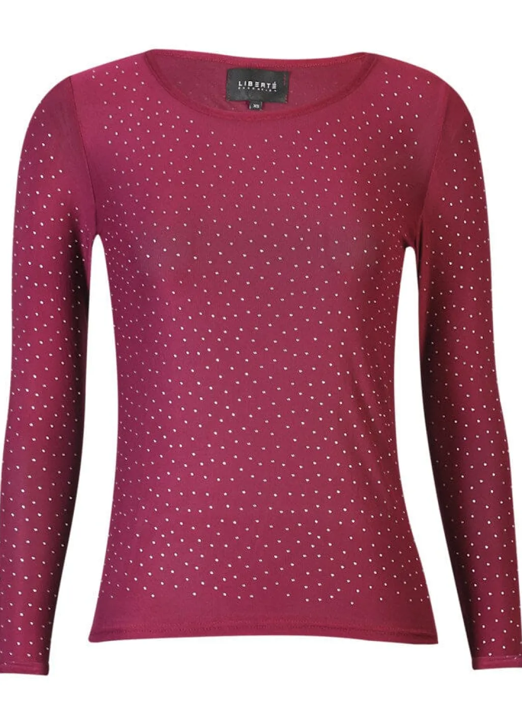 Mesh Ls Sparkle Tshirt 22134