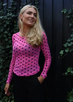 Mesh Ls Tshirt 22065