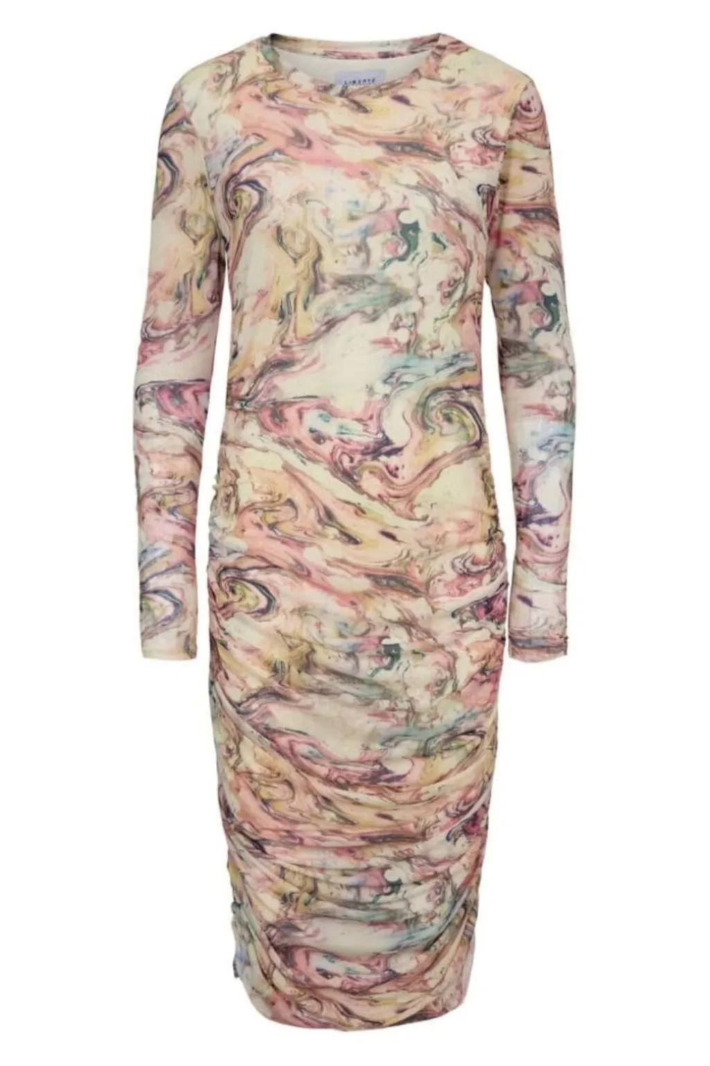 Mesh-Ls-Long-Dress 22219