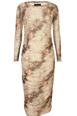 Mesh-Ls-Long-Dress 22219