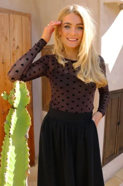 Mesh-Ls-Tshirt 22065