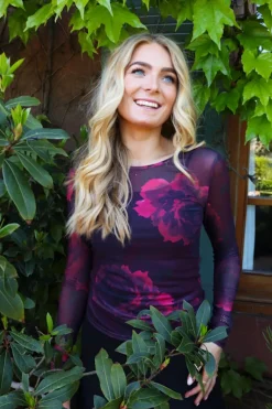 Mesh-Ls-Tshirt 22065