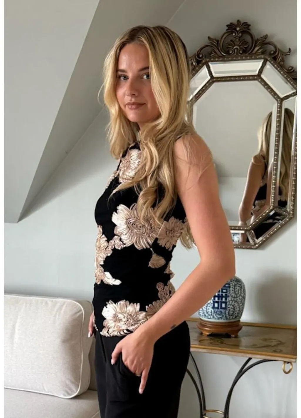 Miraic Mesh Top A23927