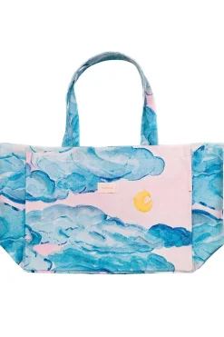 Moonshine Rose Big Canvas Totebag