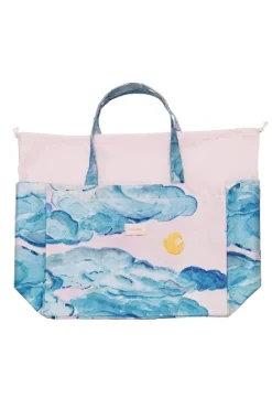 Moonshine Rose Big Canvas Totebag