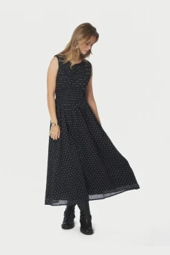 Myrna Dot Dress 166384